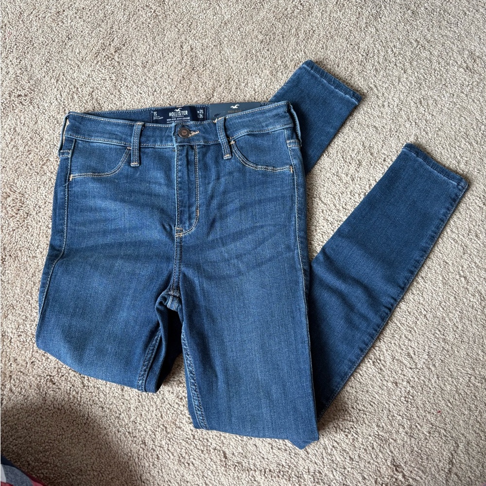 Women's Skinny Blue Jeans